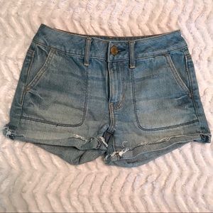 American Eagle High Waisted Jean Shorts